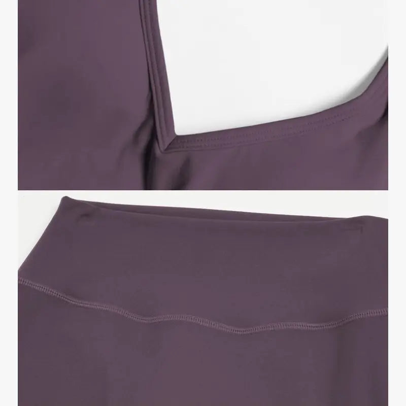 Women's 2-Piece Stretchy Athleisure Sportswear Set for Yoga & Casual